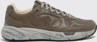 Premiata Sneakers Mase in pelle di agnello con logo tono su tono