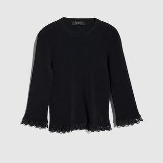 Gucci Fine Matte Viscose Rib Top, Black, Ready-to-wear