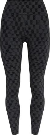 By Malene Birger Leggings Polene a vita alta con monogramma - Nero