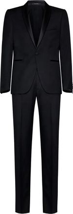 Tagliatore Smoking con revers a scialle - Nero