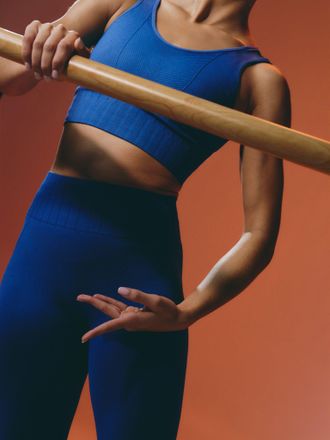 Born Living Yoga Top Annapurna Eclectic Blue