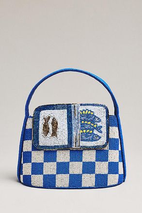 Maeve Beaded Icon Tote Bag