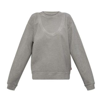 Diesel Donna, Felpe, Grigio, XS, new