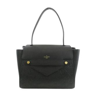 Louis Vuitton Pre-owned Trocadero Monogram Empreinte Tas - Dames - Pre-owned - Zwart - Maat: ONE Size Leer