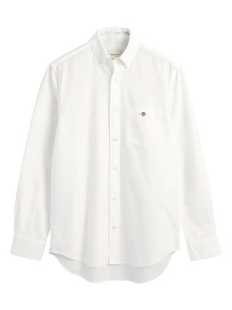 GANT pocket long-sleeve shirt - men - Cotton - S - White