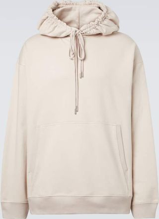 Dries Van Noten Felpa con cappuccio in jersey di cotone