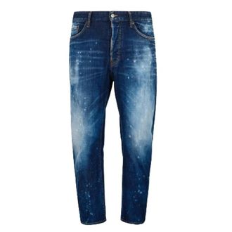 Dsquared2 Rechte jeans - Heren - Jeans - Blauw - Maat: L