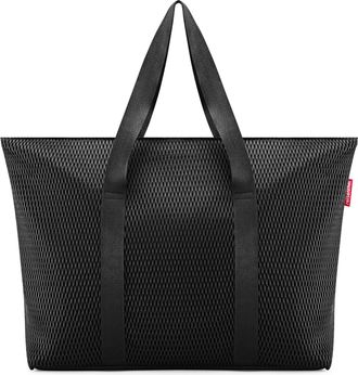 Reisenthel Einkaufsshopper REISENTHEL Shopper L Mesh, Damen, schwarz, Polyester, Einkaufsk&ouml;rbe Einkaufsshopper