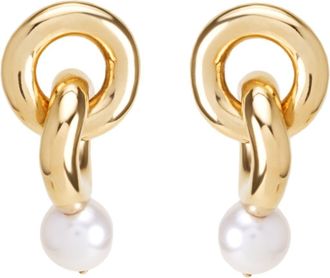 Lanvin Les Perles By Lanvin Earrings in Gold at Nordstrom