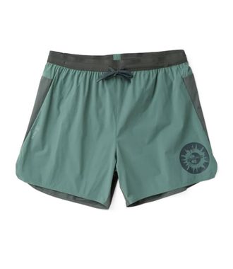 Roark Mens Alta 5 Shorts In Slate Green