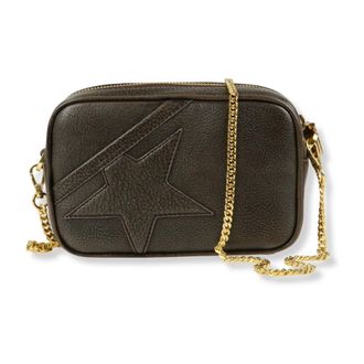 Golden Goose Cross Body Bags, female, Brown, Size: ONE SIZE Mini Star Bag
