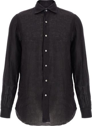 Finamore Black Gaeta Shirt