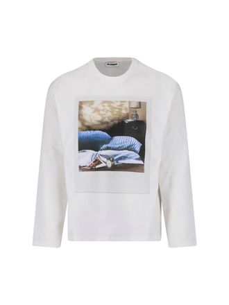 Jil Sander T-Shirt Stampata