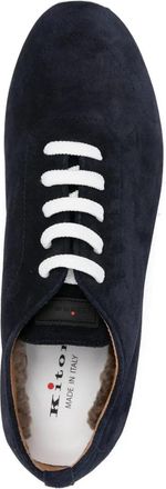 Kiton Womens Lace-Up Suede Sneakers Aw25 M