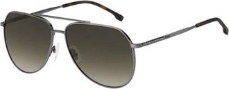 HUGO BOSS Heren, Accessoires, Grijs, Maat: 61 MM