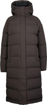 Stoic WarmDown MMXX. Pitea Long Parka Parka f&uuml;r Damen | grau/schwarz