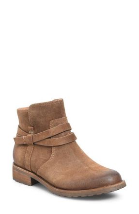 S&ouml;fft Bridgett Water Resistant Bootie in Cognac at Nordstrom, Size 9.5
