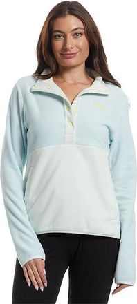 Helly Hansen Daybreaker Snap Pullover Womens Sweater Blue : XS, Fleece/Polyester