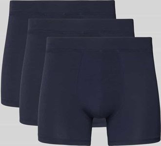 Christian Berg Trunks mit elastischem Bund im 3er-Pack in Marine, Gr&ouml;&szlig;e XXL
