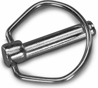 AMA Confezione 5 spine a scatto &oslash; 10 con forma ovale