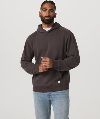 Vuori Clothing Cypress Vintage Hoodie | Soot | Medium