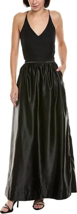 Cynthia Rowley Satin Maxi Skirt