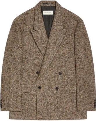 Dries Van Noten Bishop 2261 - Dames - Blazers - Bruin - L - Jassen