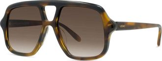 Loewe LW40161U 52F Womens Sunglasses Tortoiseshell Size 54