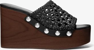 Michael Kors Mayes Woven Wedge Sandal
