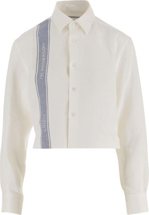 J.W.Anderson Crop Linen Shirt