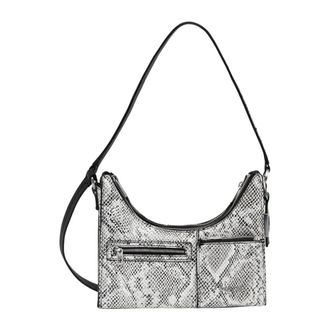 Desigual Dames, Tassen, Grijs, Maat: ONE Size Leer