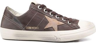 Golden Goose Low-Top Vintage Star Silk Nylon Sneakers