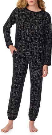 Kate Spade New York print pajamas in Black/multi at Nordstrom, Size X-Small