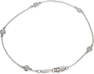 Tiffany & Co. Pre-Owned Tiffany & Co. Platinum Diamond Elsa Peretti Diamond By The Yard Bracelet