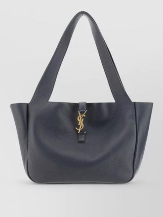 Saint Laurent le 5 &agrave; 7 bea leather tote bag