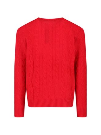 Polo Ralph Lauren Mens Sweaters Red Wool