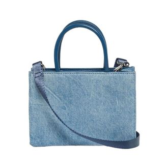 Diesel Handbags, female, Blue, Size: ONE SIZE DSL 3D Mini Bag