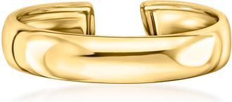 RS Pure by Ross-Simons 14kt Yellow Gold Single Ear Cuff