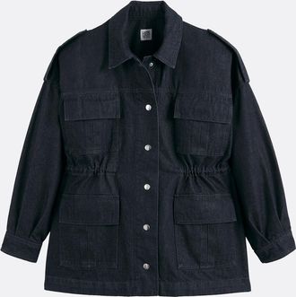 La Redoute Collections Oversized safarijas in denim