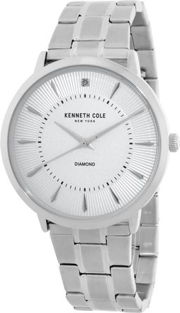 Kenneth Cole Diamond Quartz Silver Dial Mens Watch KCWGG2653010