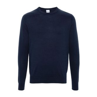 Aspesi Truien & Vesten, Heren, Blauw, S, Blauwe Sweatshirt voor Stijlvolle Look