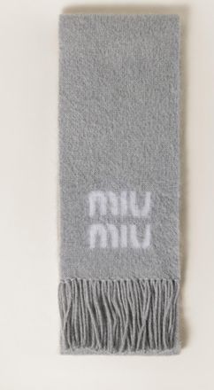 Miu Miu Wool and mohair scarf