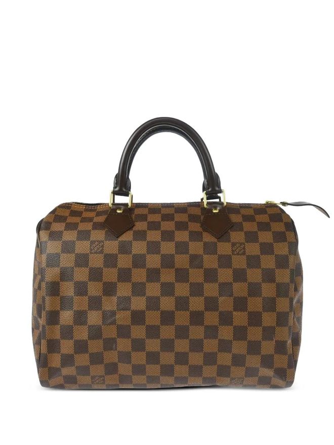 2009 Damier Speedy 30 travel bag - Neutrals