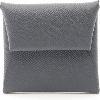 Hermès Ardoise Gray Epsom Leather Coin Purse/Coin Case (Pre-Owned)