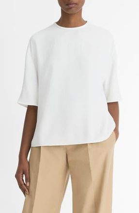 Vince Dolman Elbow Sleeve T-Shirt in Off White at Nordstrom Rack, Size X-Small