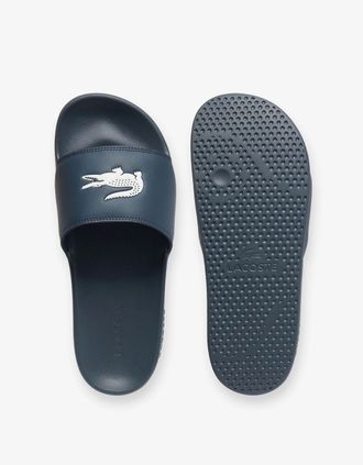 Lacoste Mens Lacoste Mens Serve Sliders - Navy/White 092 - Size: 11