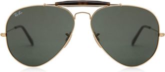 Ray-Ban RB3029 Outdoorsman 181 Mens Sunglasses Gold Size 62