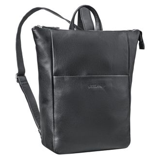 STILORD Linda Real Leather Backpack Women Large Laptop Backpack for 13-13.3 Inch Notebook Ladies Rucksack Womens Backpacks for Work Daypack Genuine Leather, C