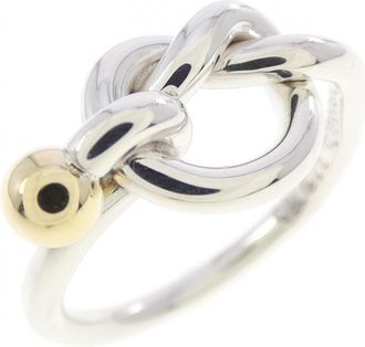 Tiffany & Co. Yellow Gold (18K) Silver 925 Band Ring (Pre-Owned)