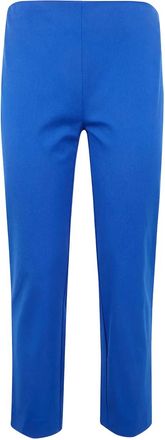 Lauren Ralph Lauren Broek met elastische taille - Blauw